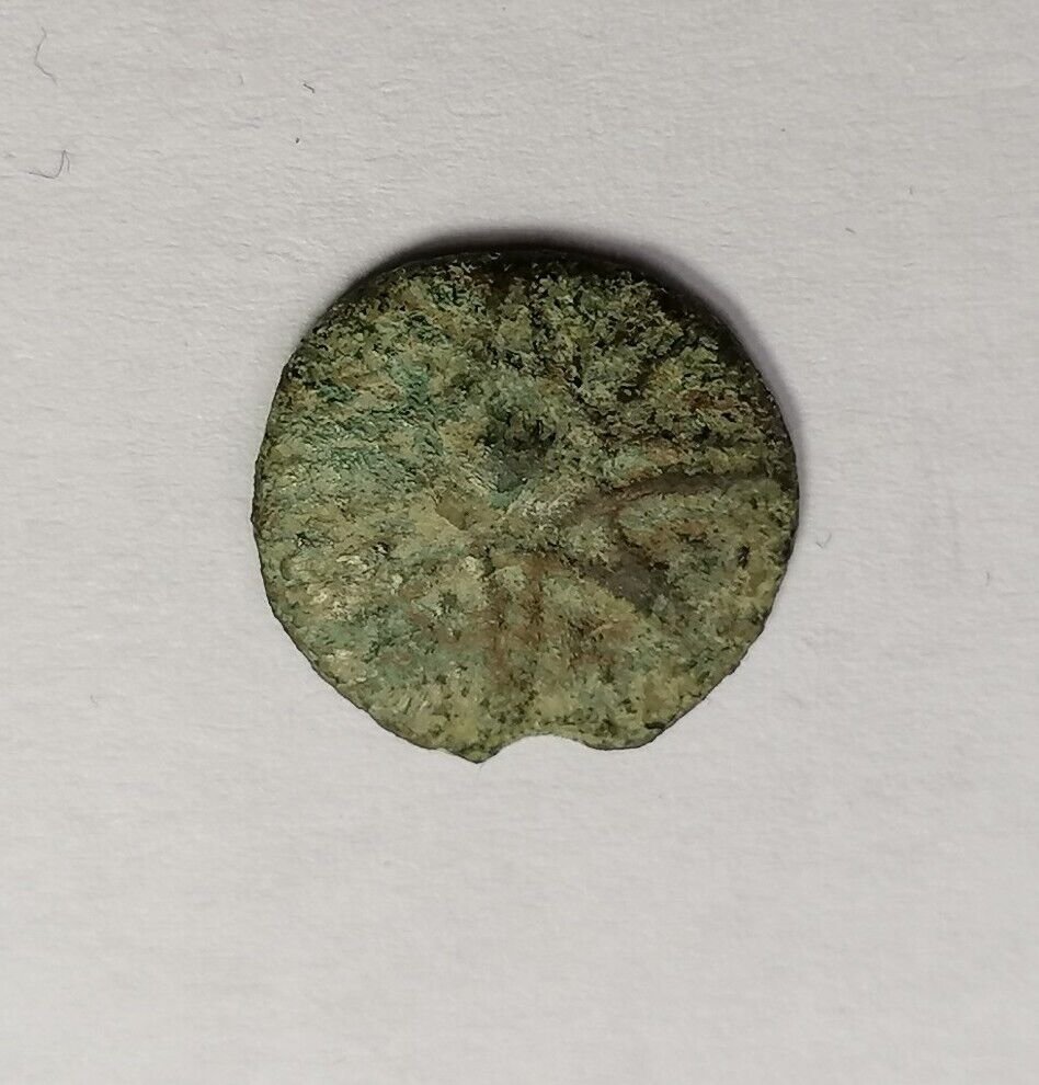 Ancient British Celtic Bronze Coin. Tasciovanus. 15-10 Bc 1.3g