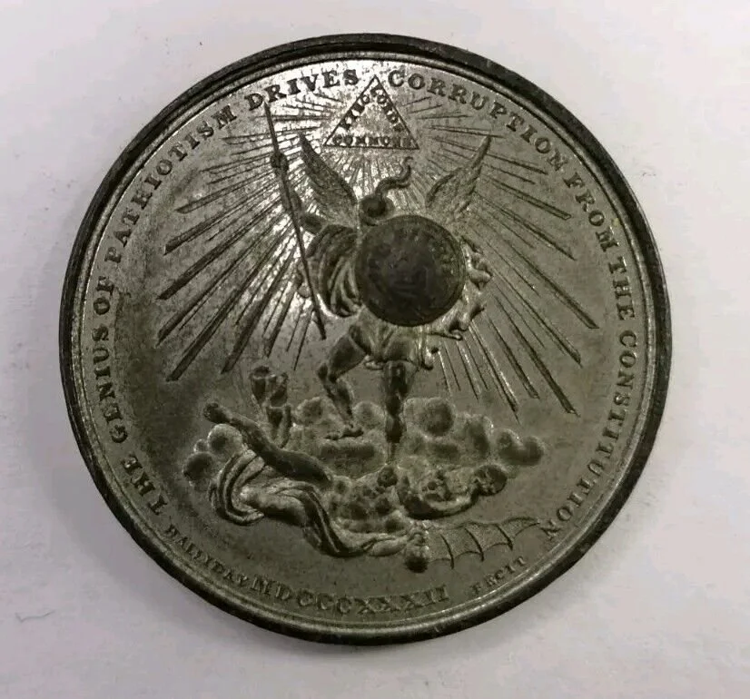 1832 Reform Bill Medal, By T Halliday