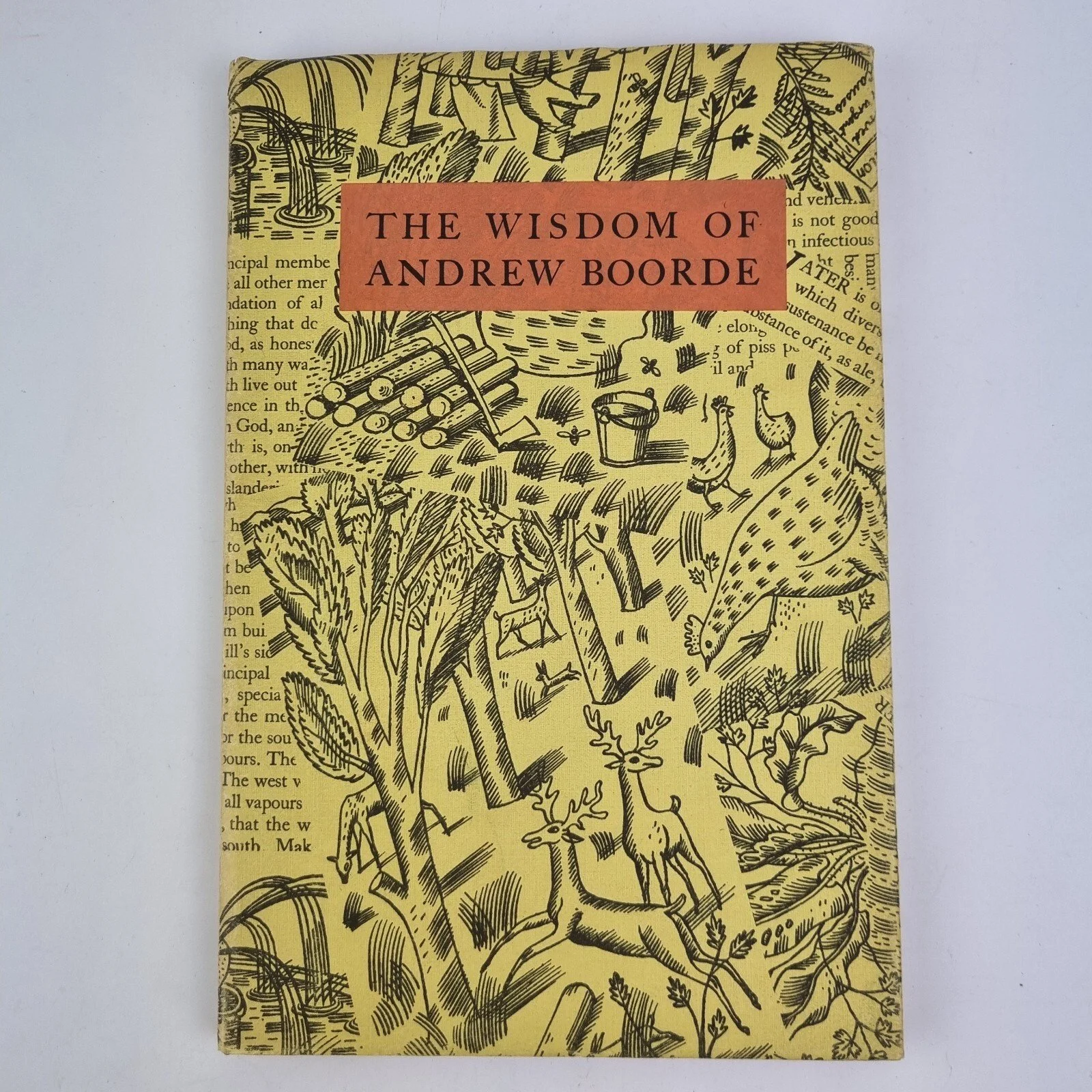 The Wisdom Of Andrew Boorde By H. Edmund Poole, A. E. Christopherson Signed 1936