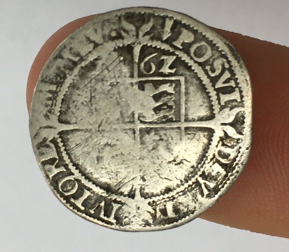 Elizabeth I Silver Threepence Hammered 1562 Coin