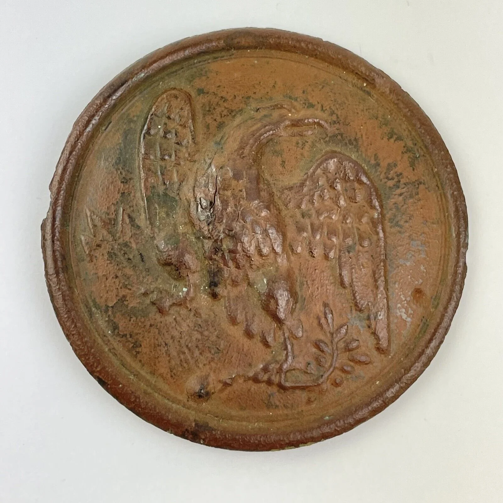 US Civil War Relic Burnside Eagle Eagle Breast Plate 6.3cm