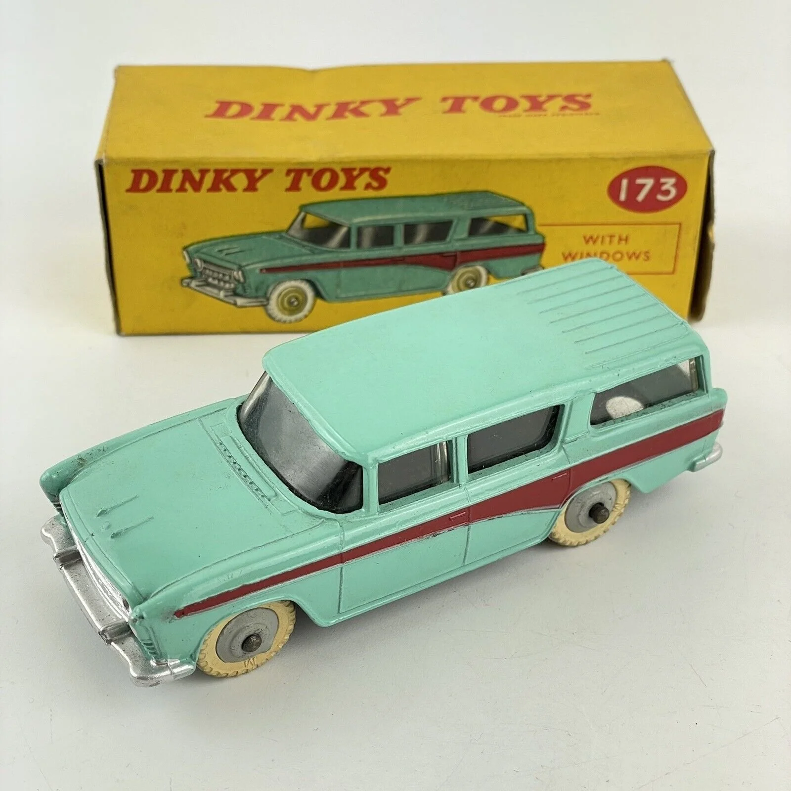 Vintage Boxed Dinky Toys No 173 Nash Rambler Blue