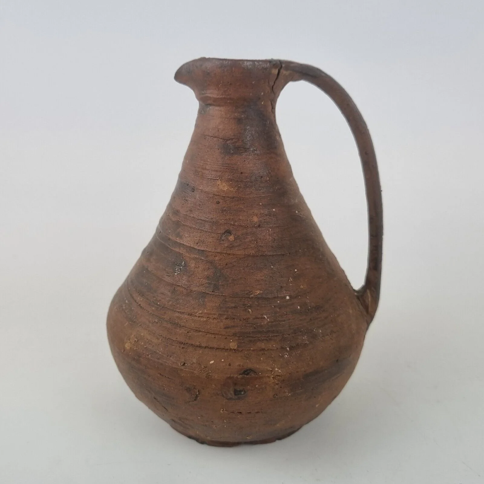 Antique 19th Century Earthenware Jug 14cm High