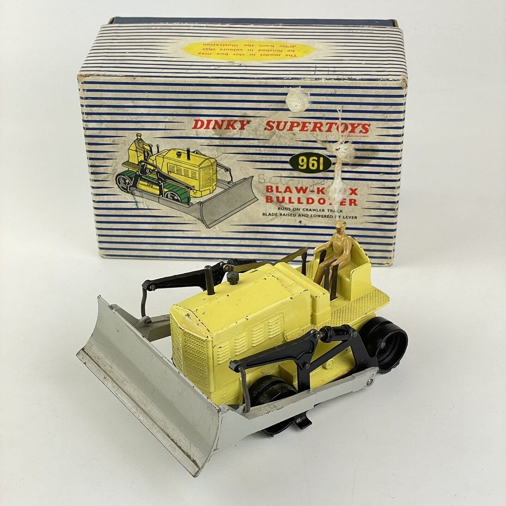 Vintage Boxed Dinky Supertoys 961 Blaw-Knox Bulldozer