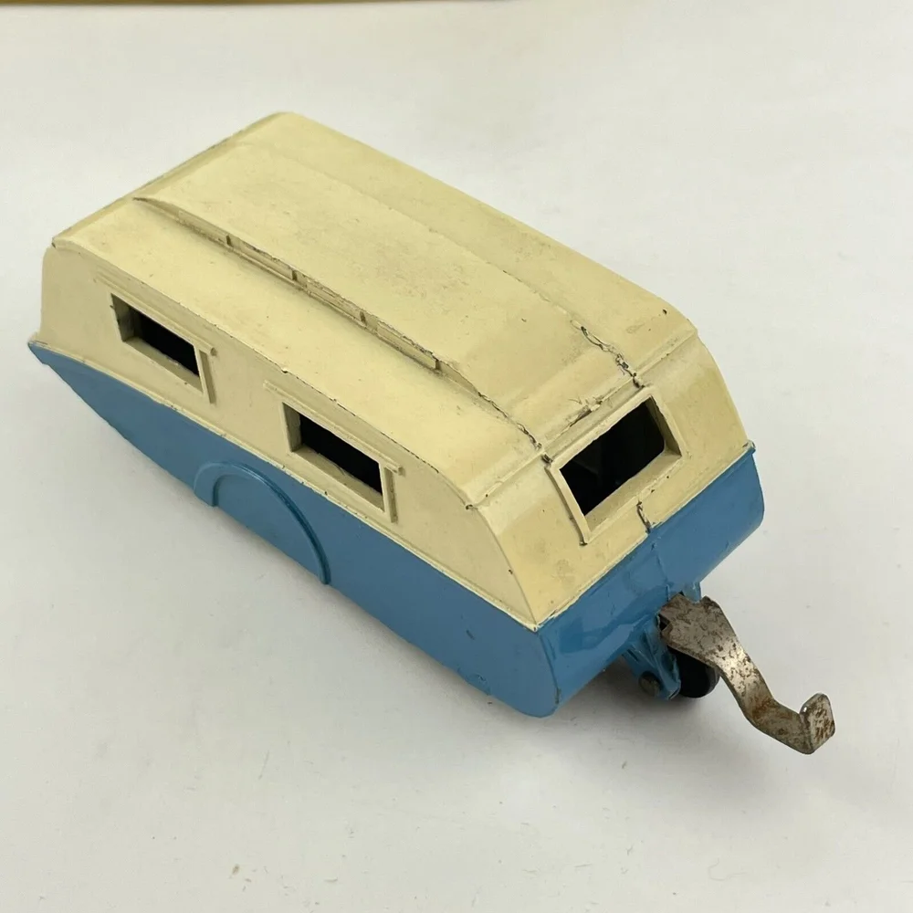 Dinky Toys GB 1/43 - Caravane Caravan 190 Bleue bon état 542b0