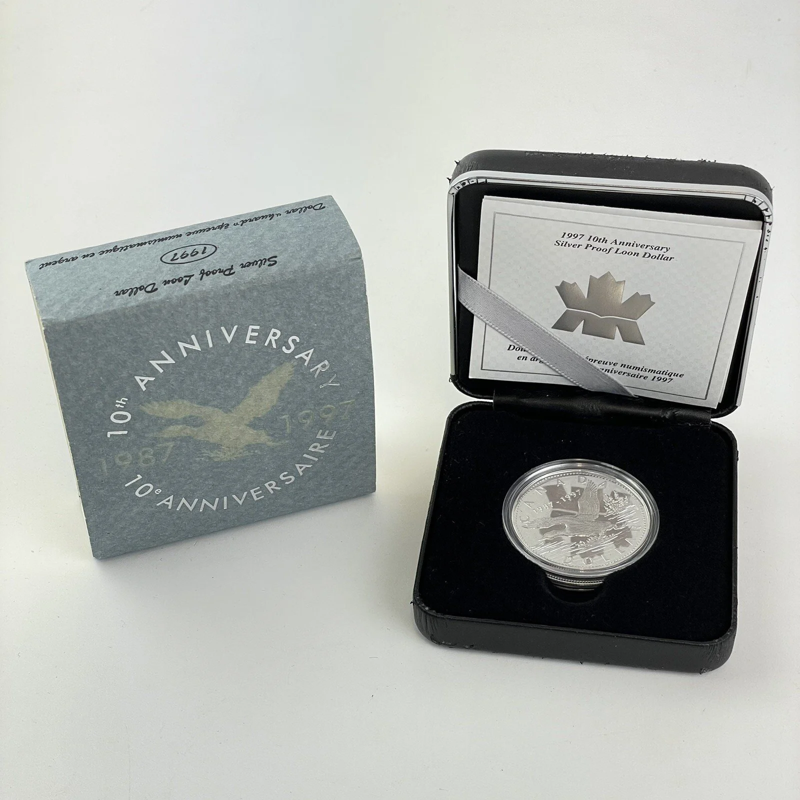 Canada 1997 Loon $1 Dollar Proof Coin Boxed & COA Royal Canadian Mint