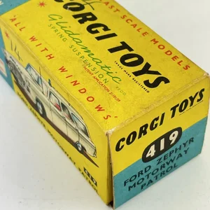 Corgi Jouets N0. 419,Ford Zephyr Autoroute Patrouille - Petit