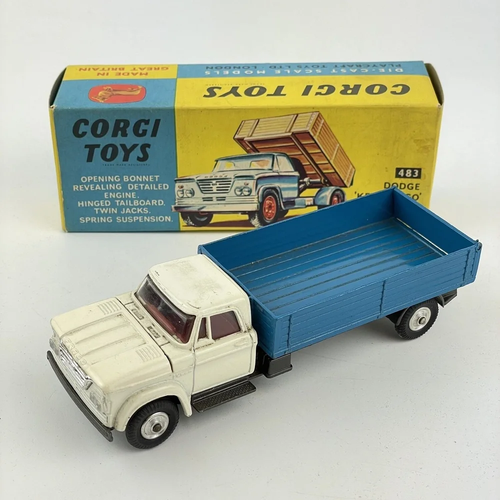 Camion Miniature Corgi GS 14 - Dodge Kew Fargo DAKTARI, échelle 1/43 Ou Similaire, Années 1969-1973 - Occasion