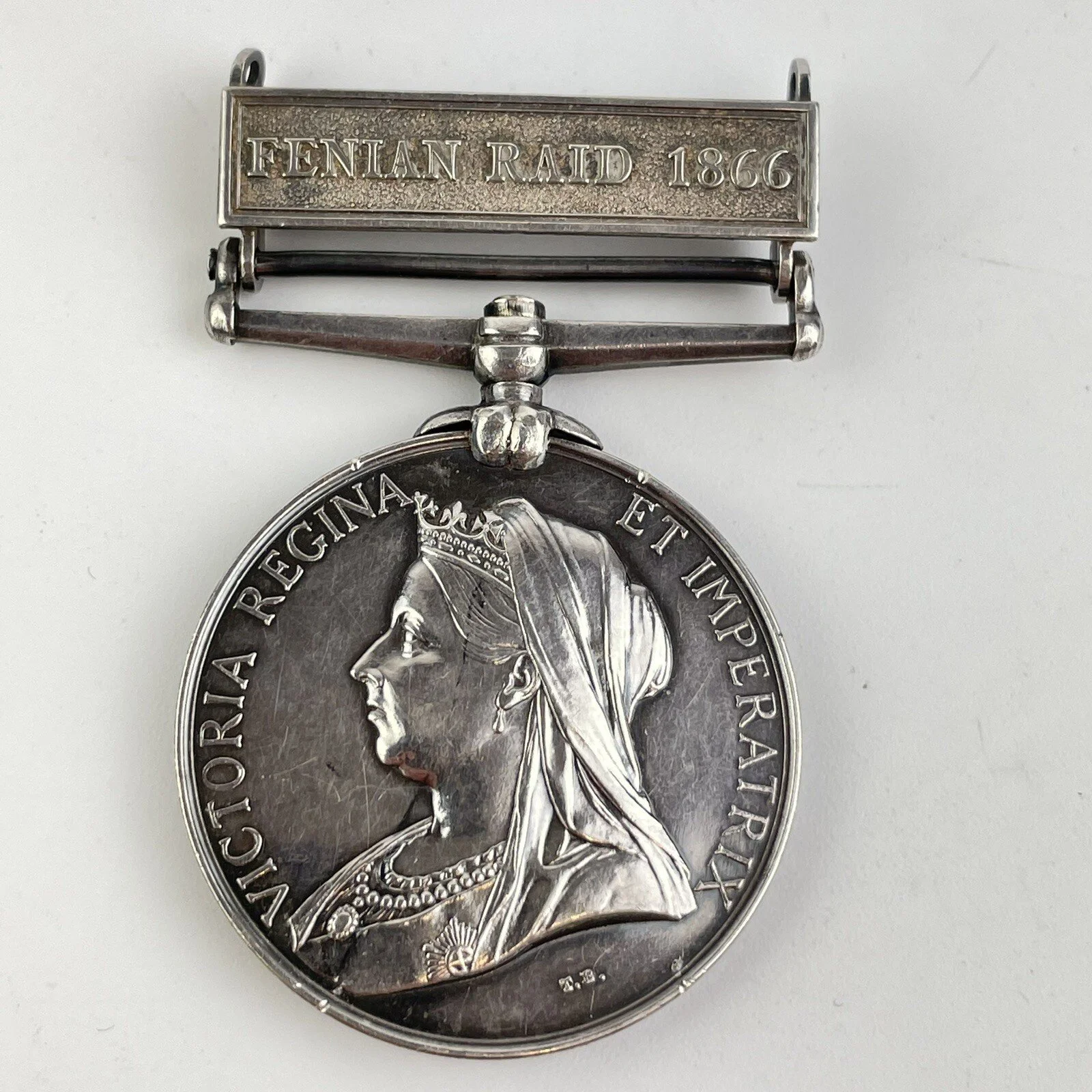 Canada General Service Medal Fenian Raid 1866 Battery Sergeant Major Kerr NBGA