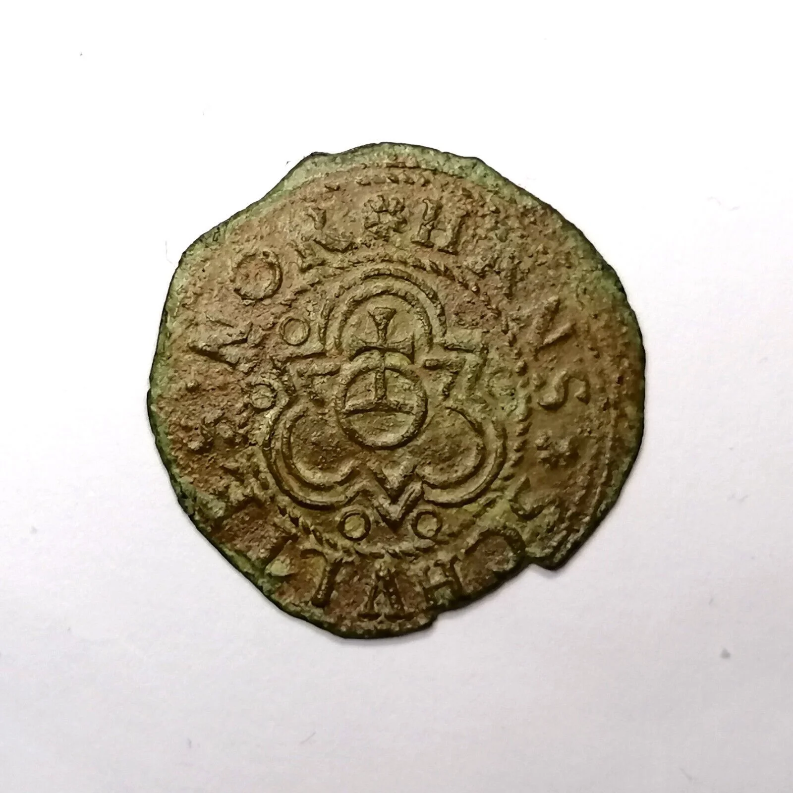 Nurnburg stadt copper rechenpfennig (Token ) oj Hans Schultz 1553-1584