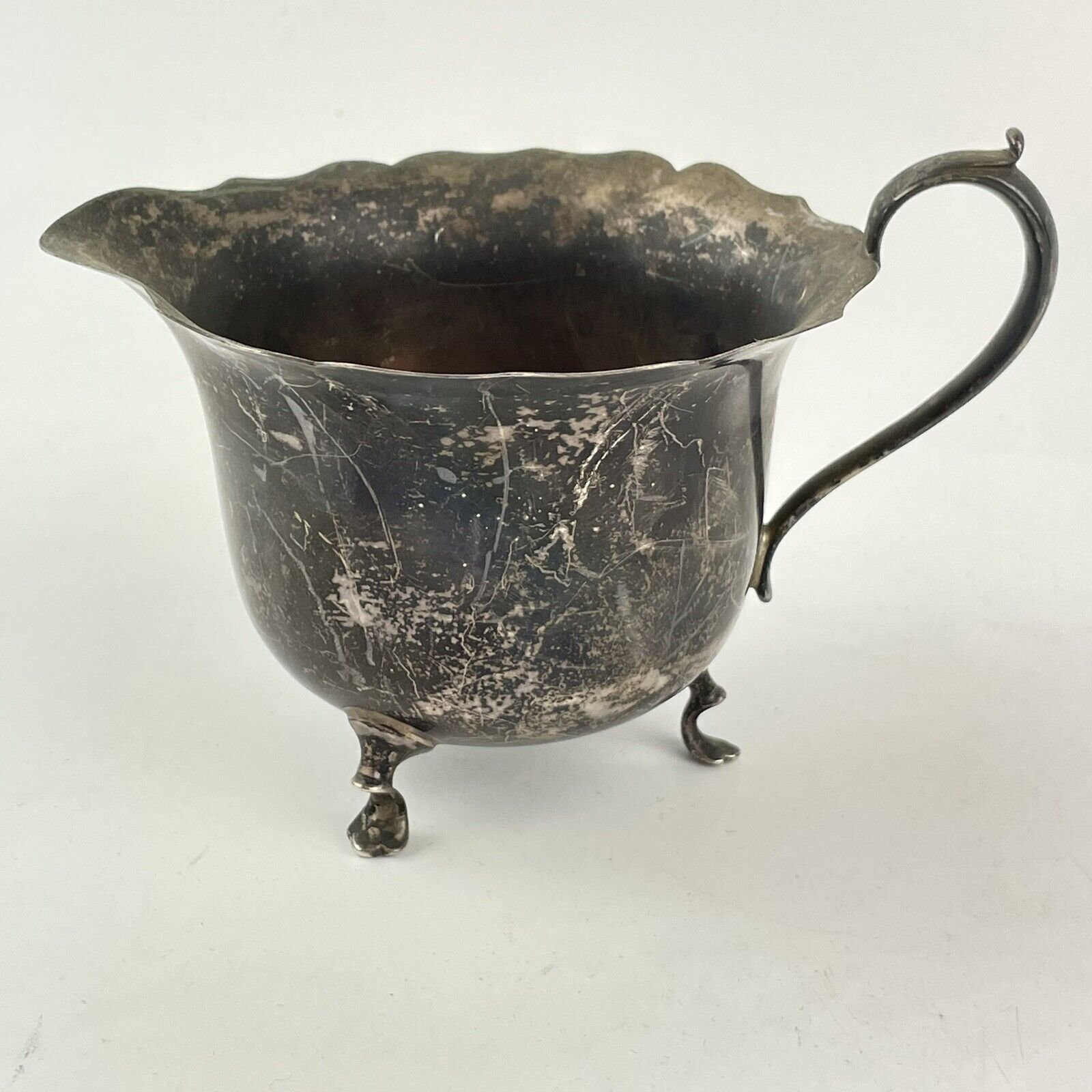 Antique Solid Silver Cream / Milk Jug Thomas Ellin & Co Ltd 1910 12cm 134g