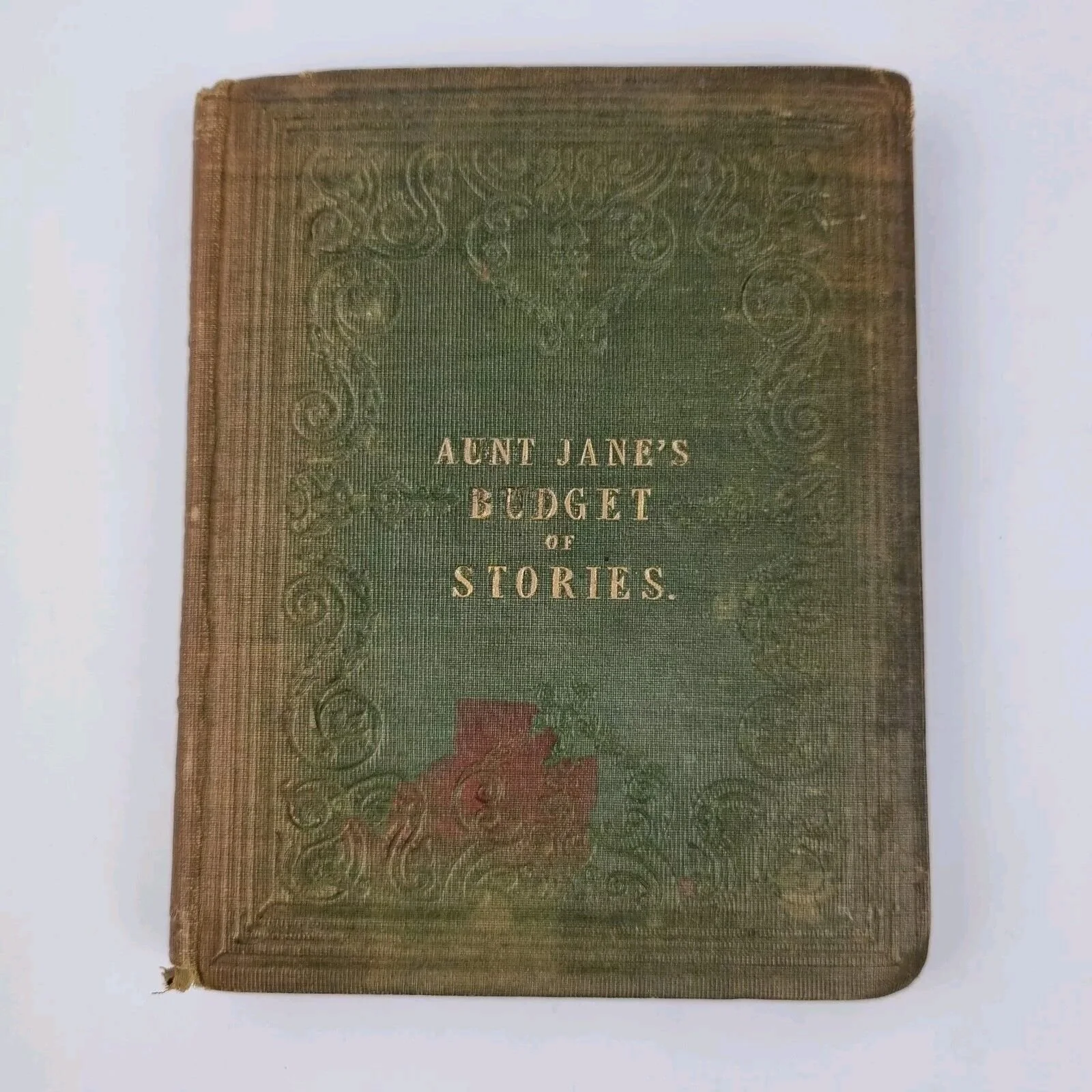 Aunt Jane's Budget Of Stories Undated Chapman And Hall A/F