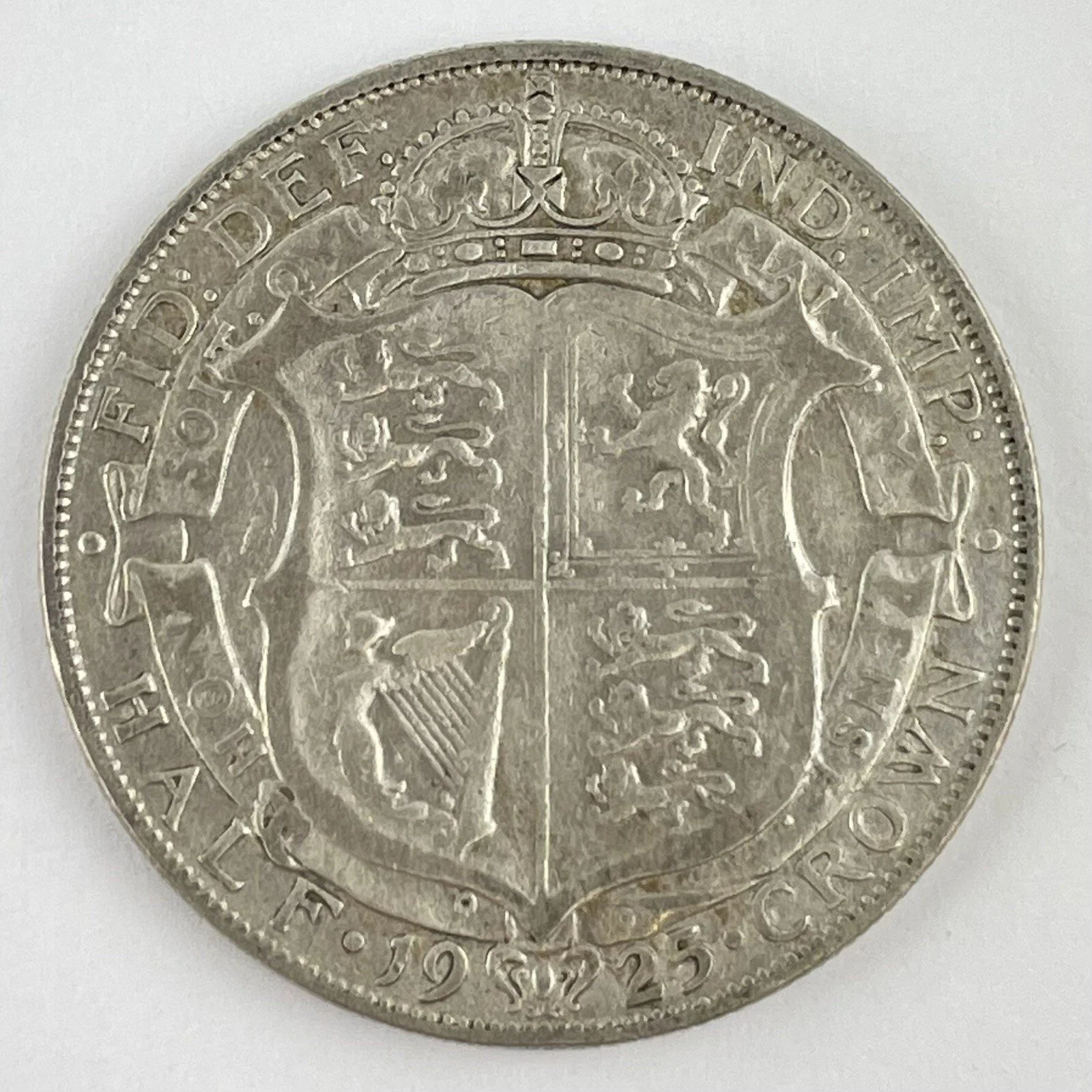 Great Britain George V 1925 Half 1/2 Crown Coin