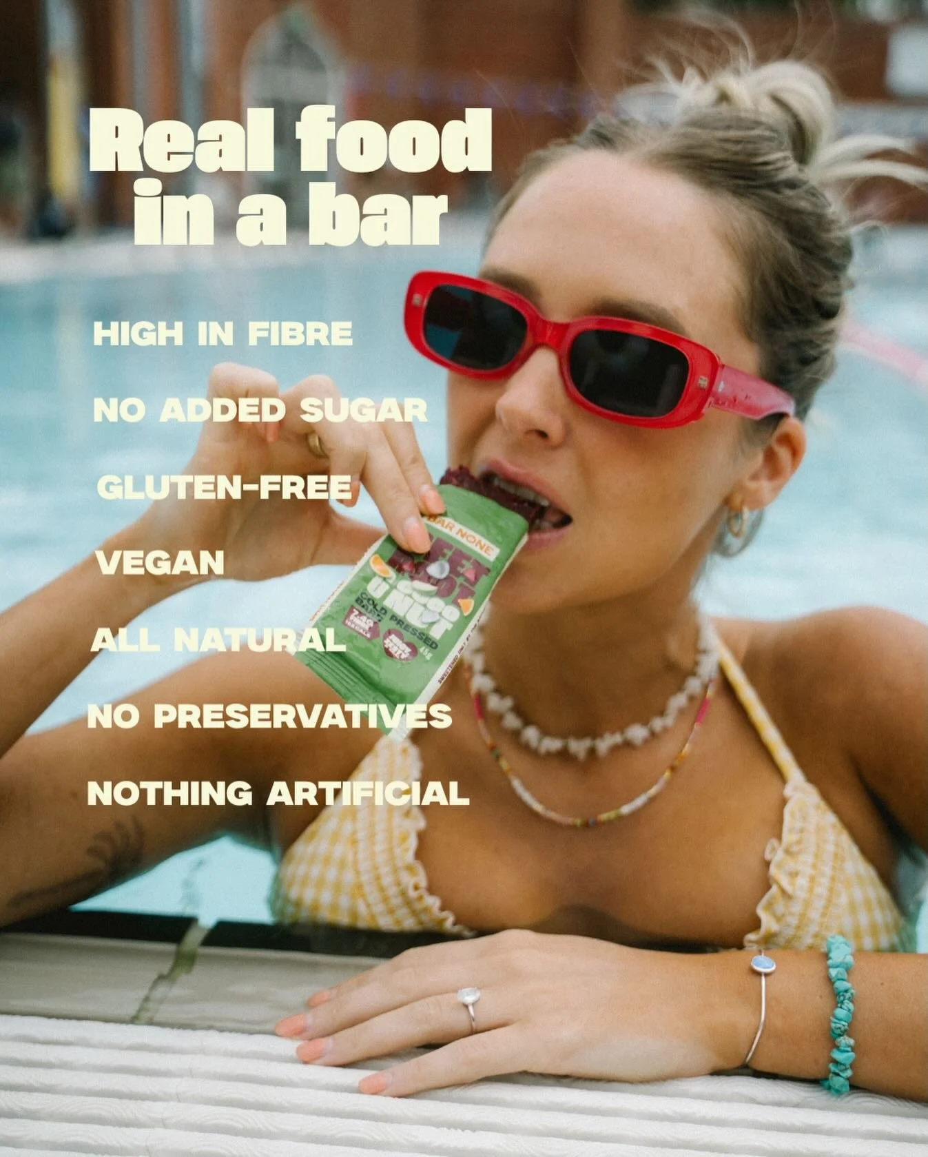 Real food. No shortcuts. Just fridge-fresh bars made the way food should be - simple, satisfying, and actually good for you.