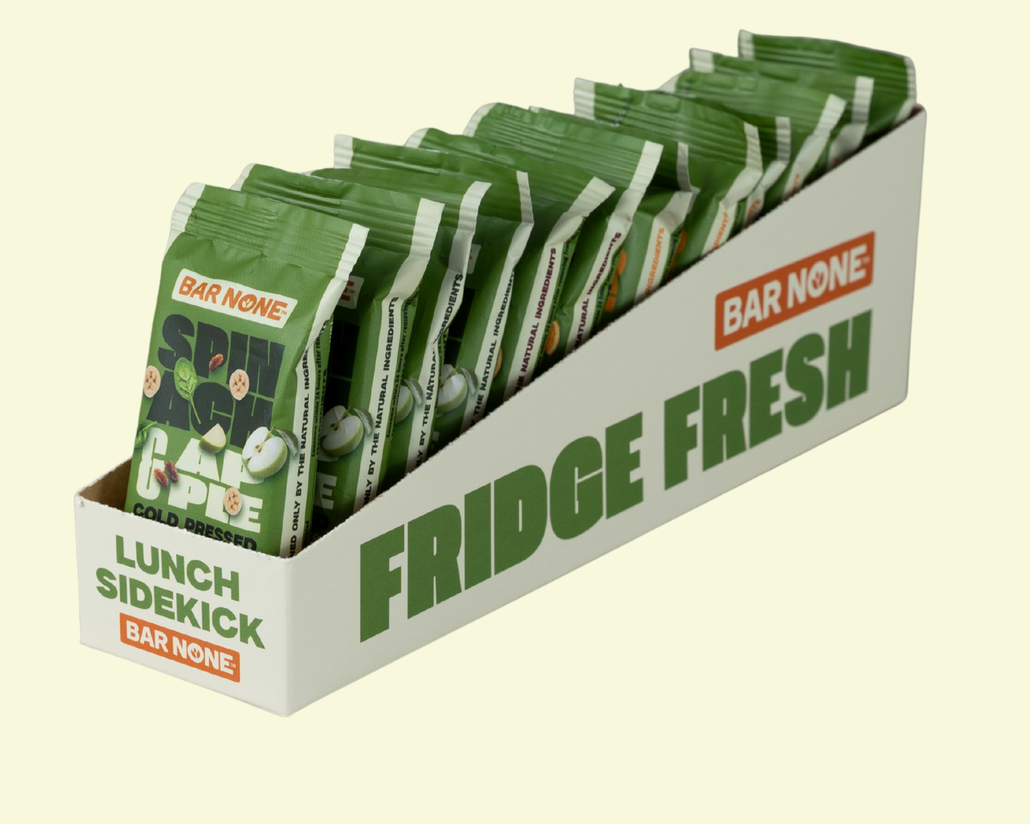 Cold-pressed: Spinach & Apple (12 bars)