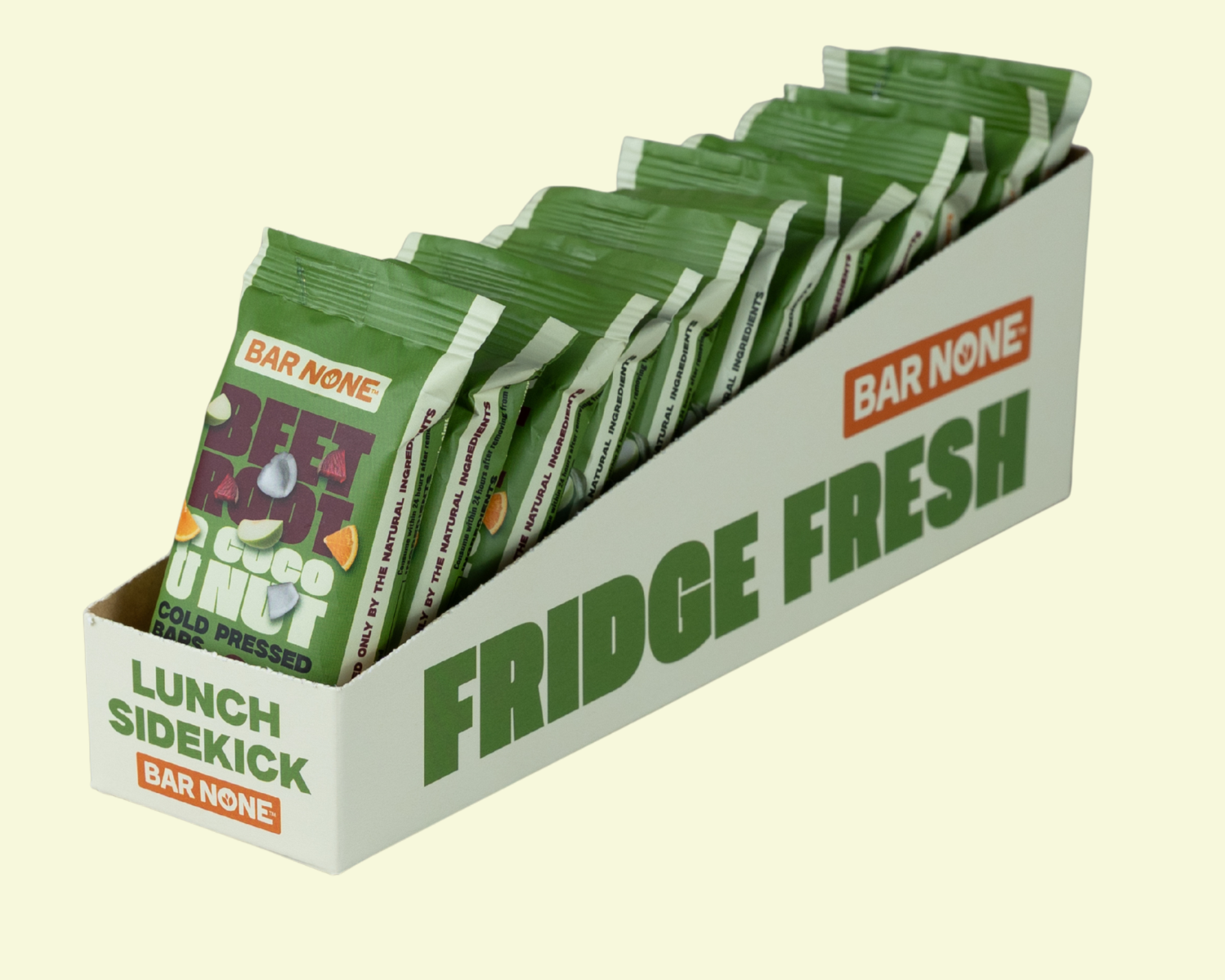 Cold-Pressed: Beetroot & Coconut (12 bars)