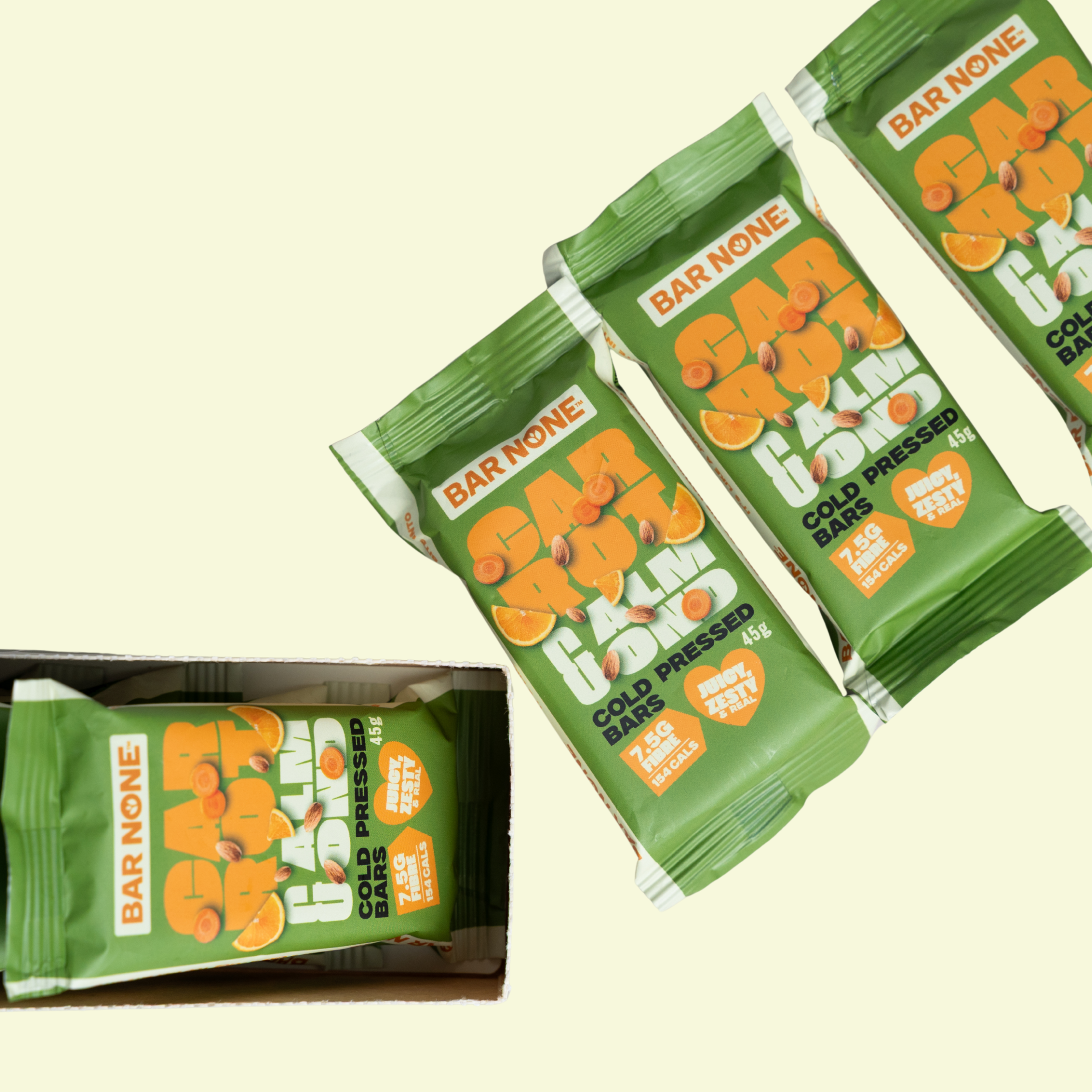 Carrot & Almond - 12 bars