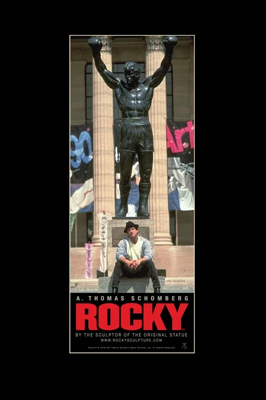 Rocky Statue