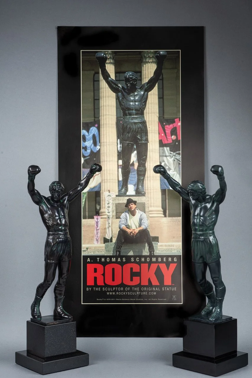 NEW! 12 in. Solid Bronze ROCKY™ Sculpture