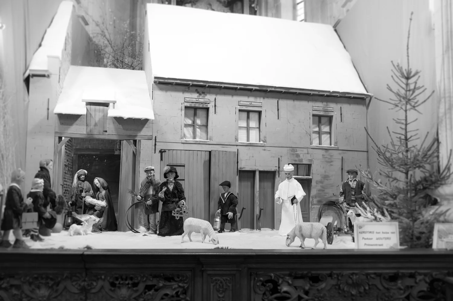 Eucharistie in de grote sacristie voor tweede kerstdag