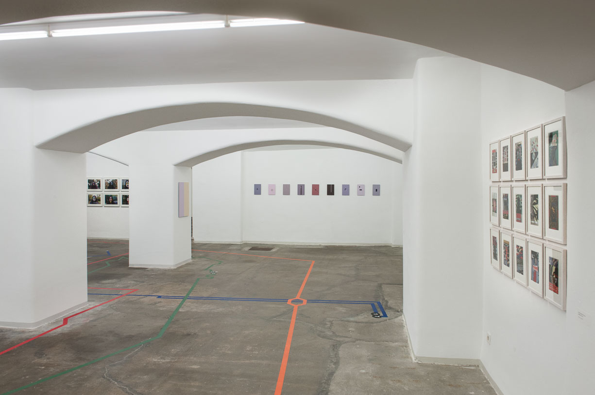 At the opening, Städtische Galerie Reutlingen, 2016.