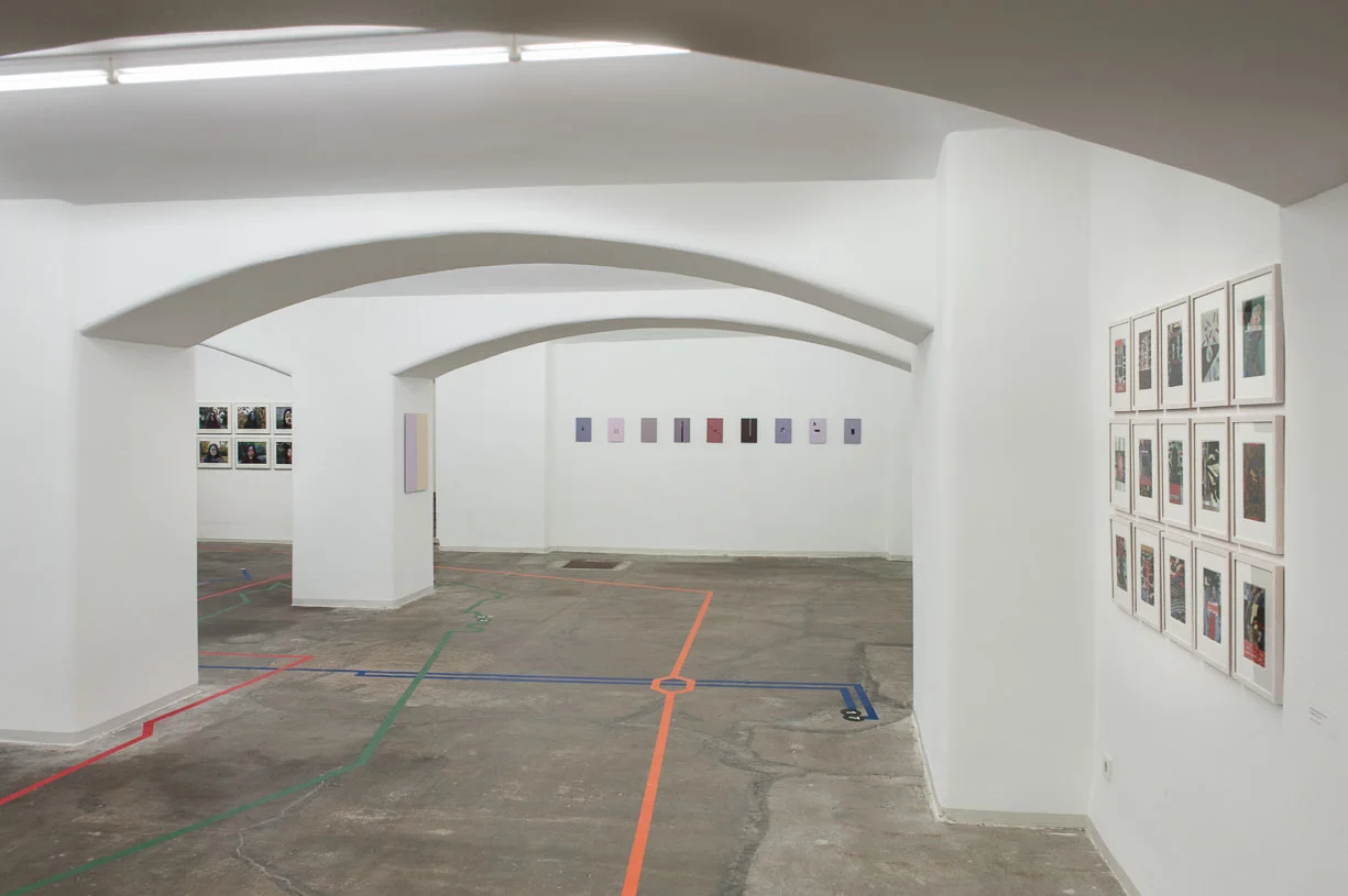 At the opening, Städtische Galerie Reutlingen, 2016.