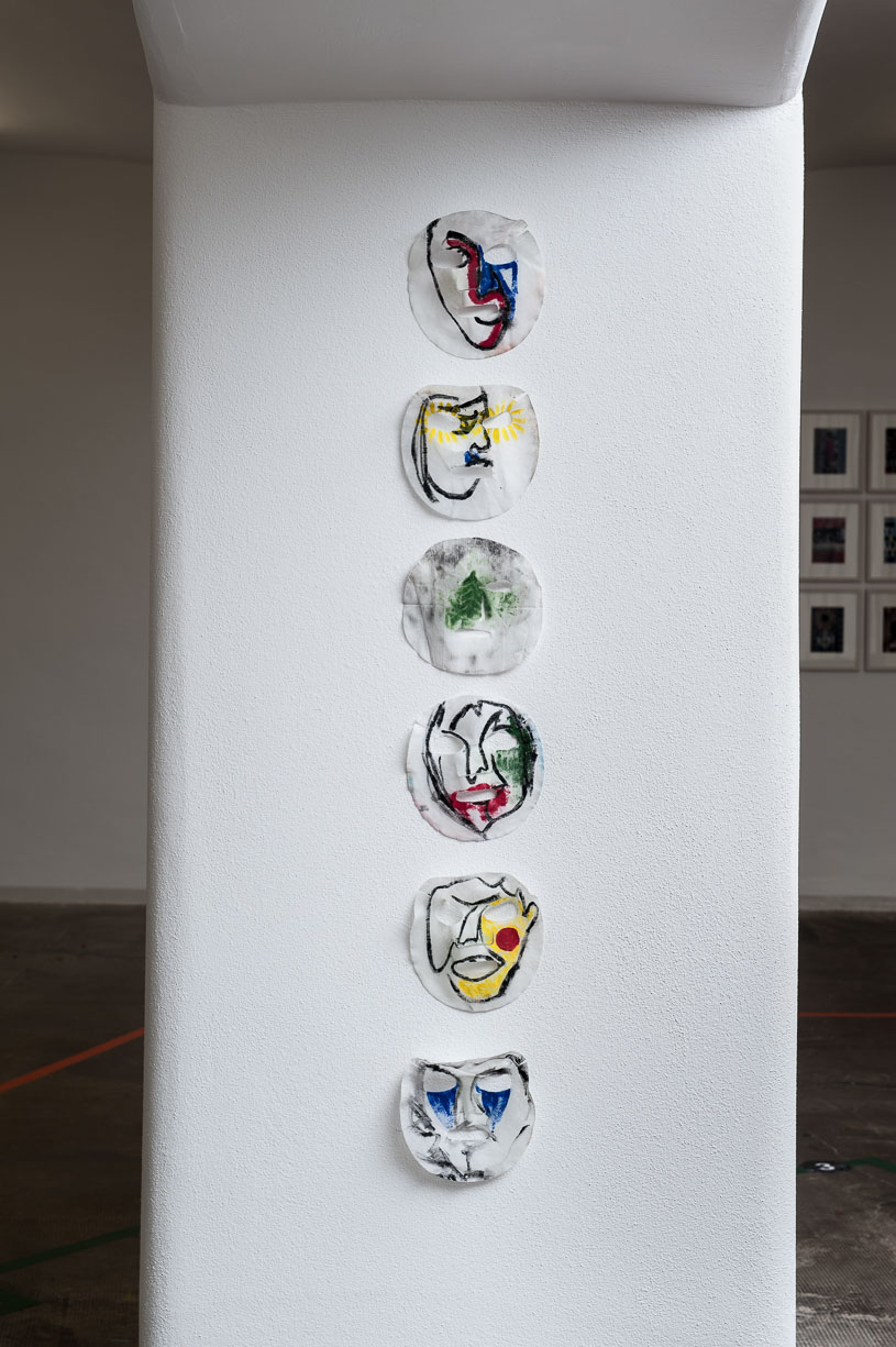 Yuemin Huang, MASK PAPER, 2015, Städtische Galerie Reutlingen, 2016, Photo: Karl Scheuring, Reutlingen