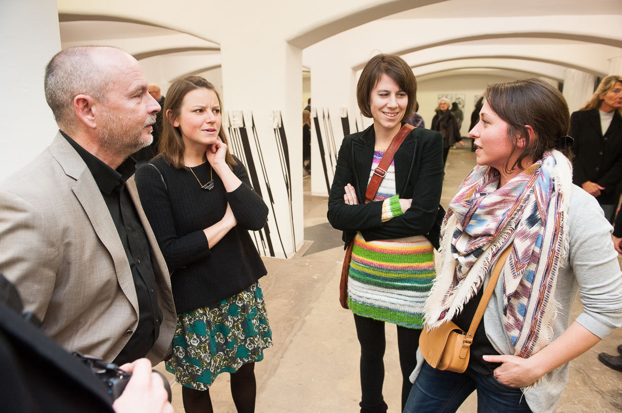 At the opening, Städtische Galerie Reutlingen, 2016