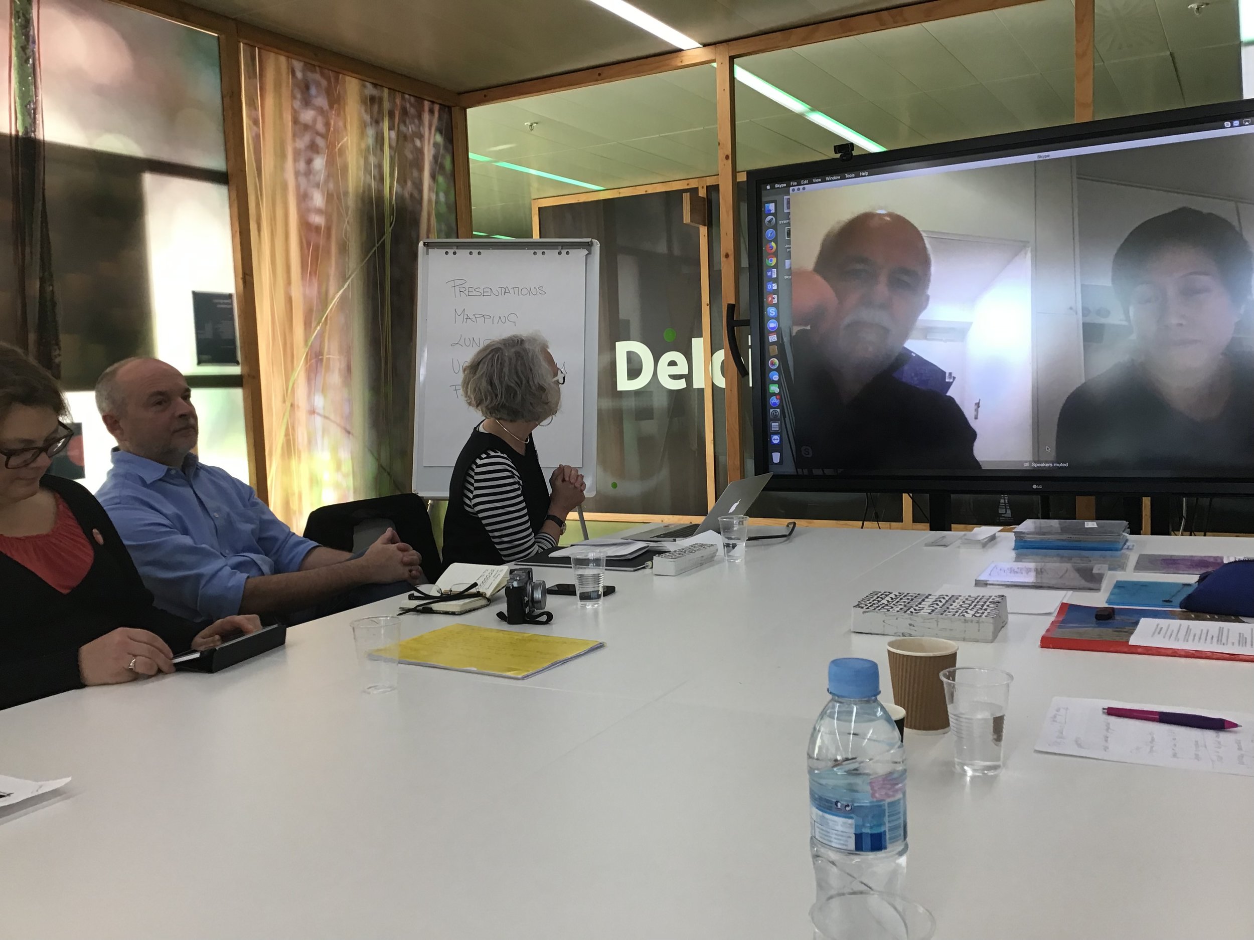 Skype meeting with Darko Radović and Davisi Boontharm in Tokyo, Japan