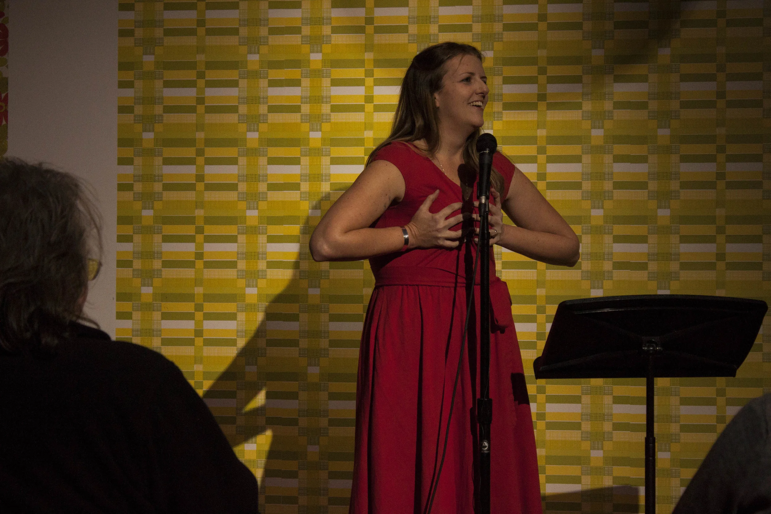 Memphis Monologues was inspired by Eve Ensler's Vagina Monologues. (Pictured is Leah Keys.)