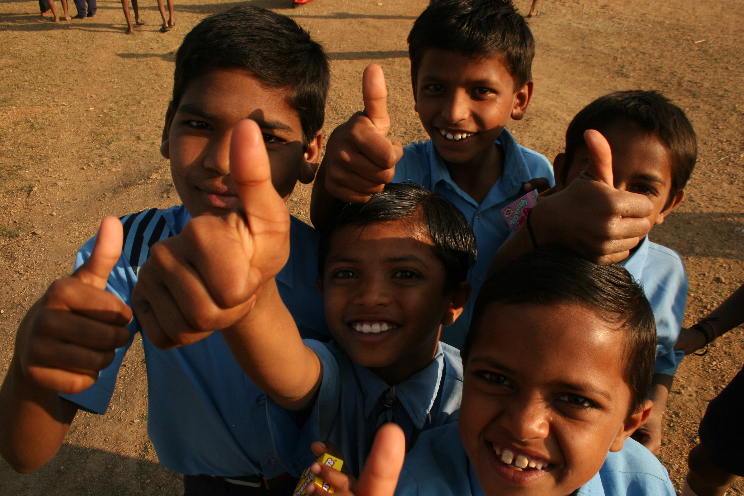 Children love to take pictures