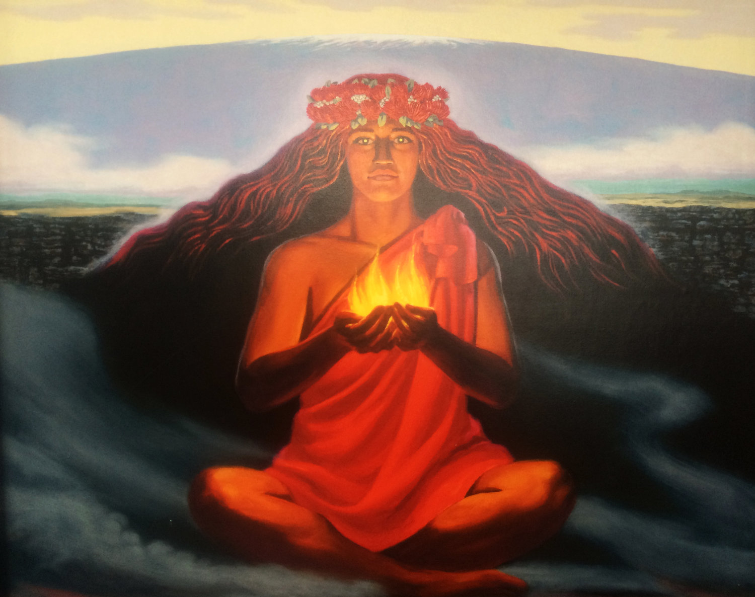 Healing Meditation Circle: Pele, Goddess of Fire — Ladan Holistic Spa