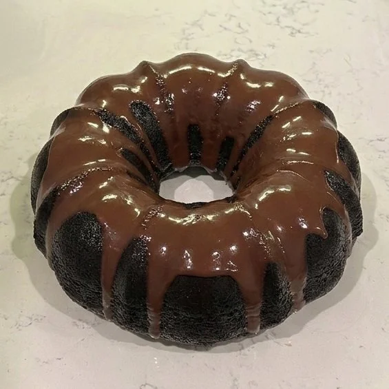 Chocolate bundt cake by Kristen Raffaele