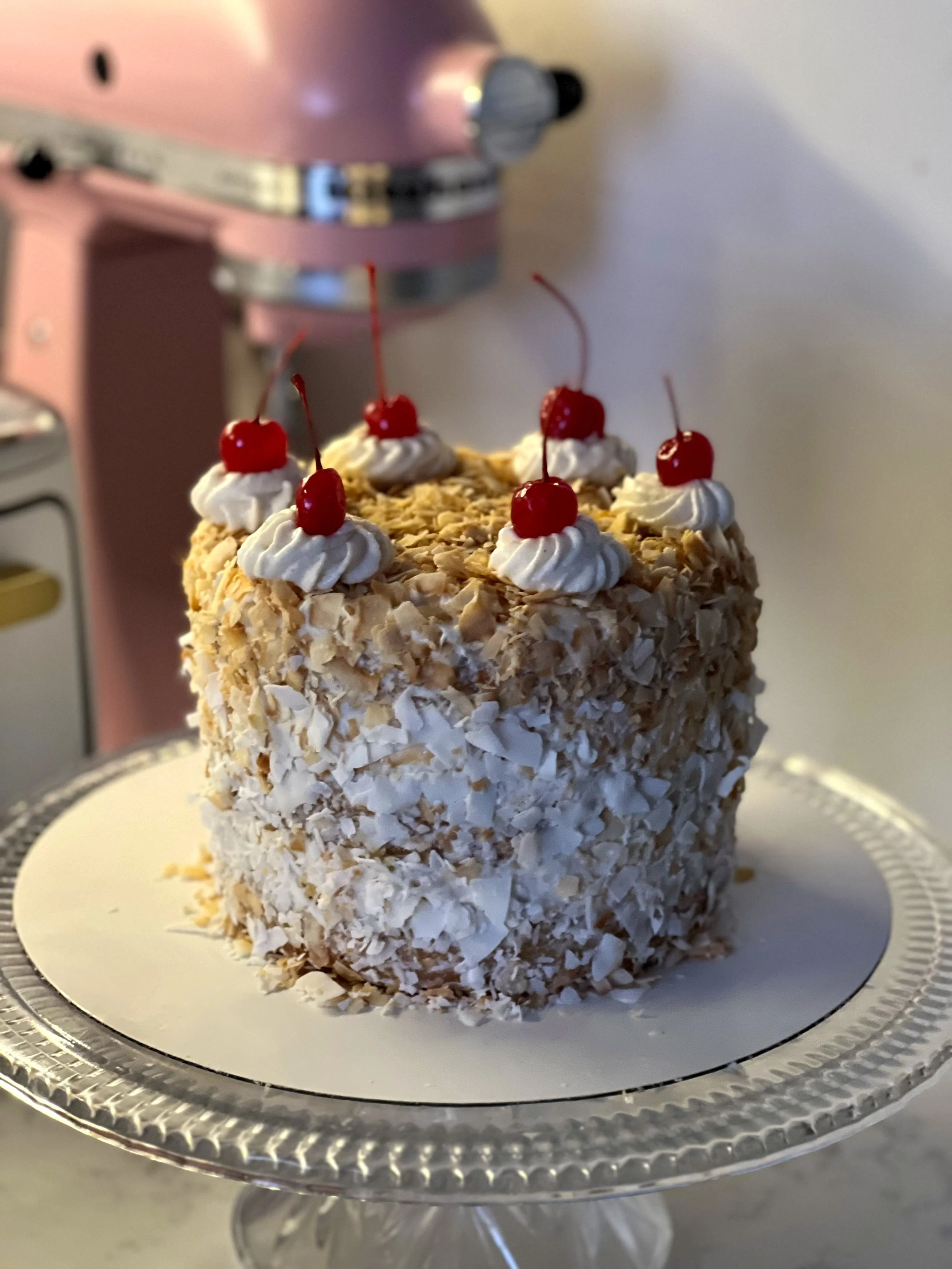 Coconut layer cake by Kristen Raffaele