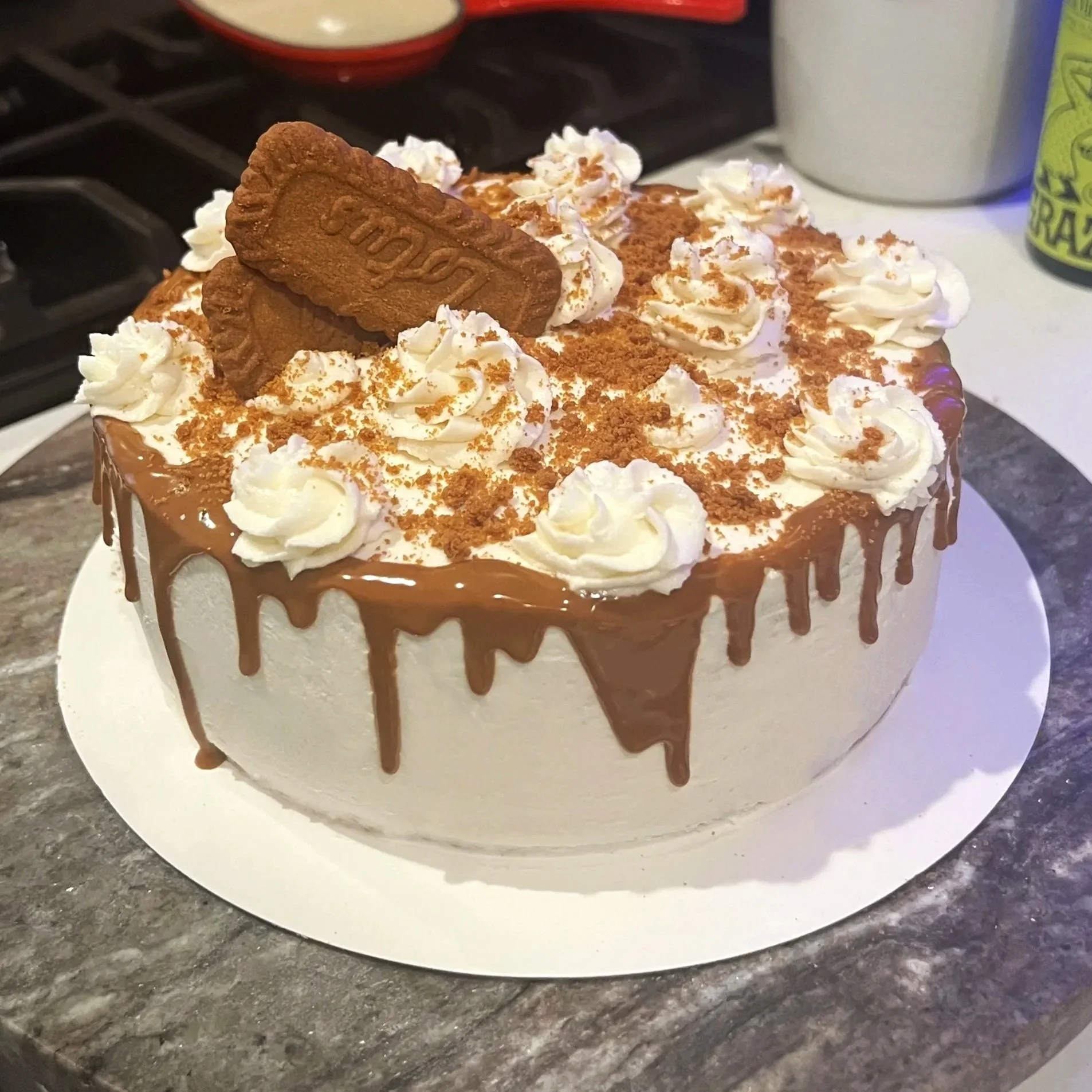 Cookie butter cake by Kristen Raffaele
