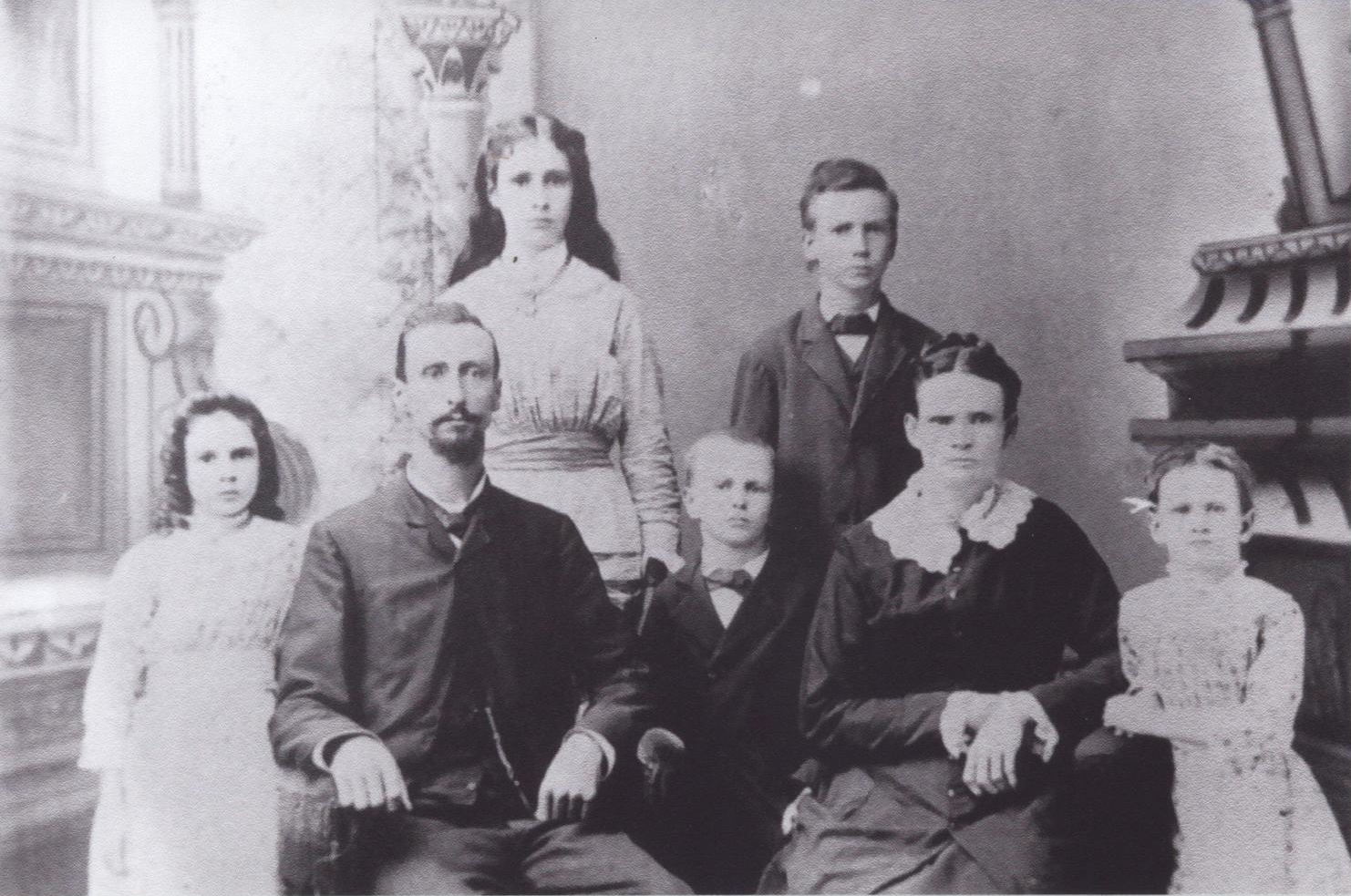 James Edward Dietz family, undated