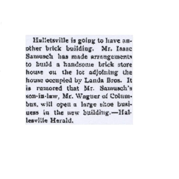 Samusch Building, 1897