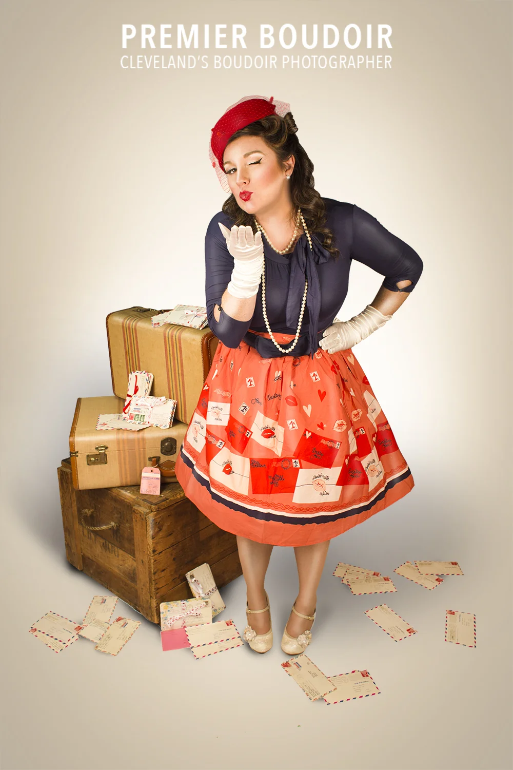cleveland akron pinup retro boudoir classy best photography
