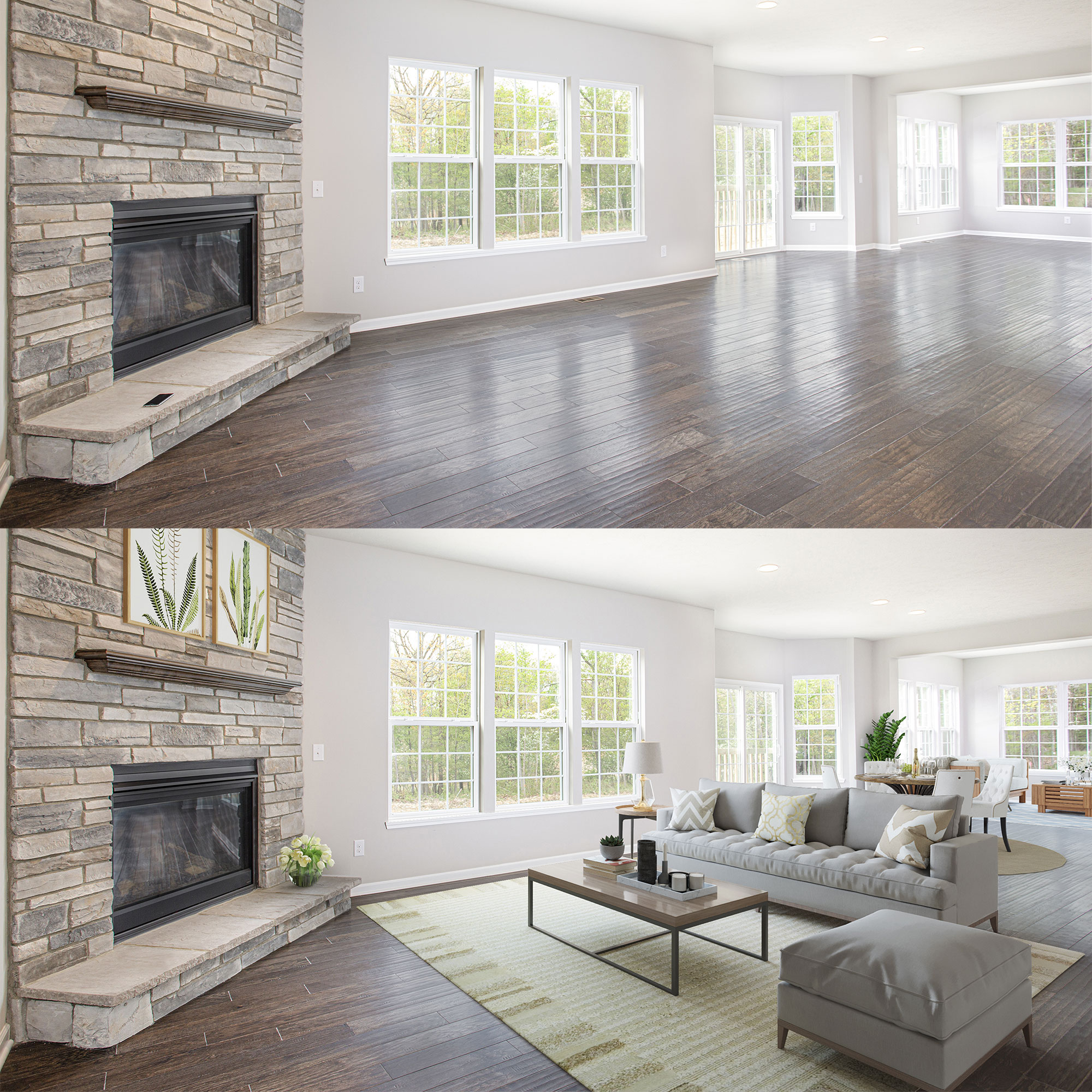 Cleveland + Akron Architecture photography builder model virtual staging