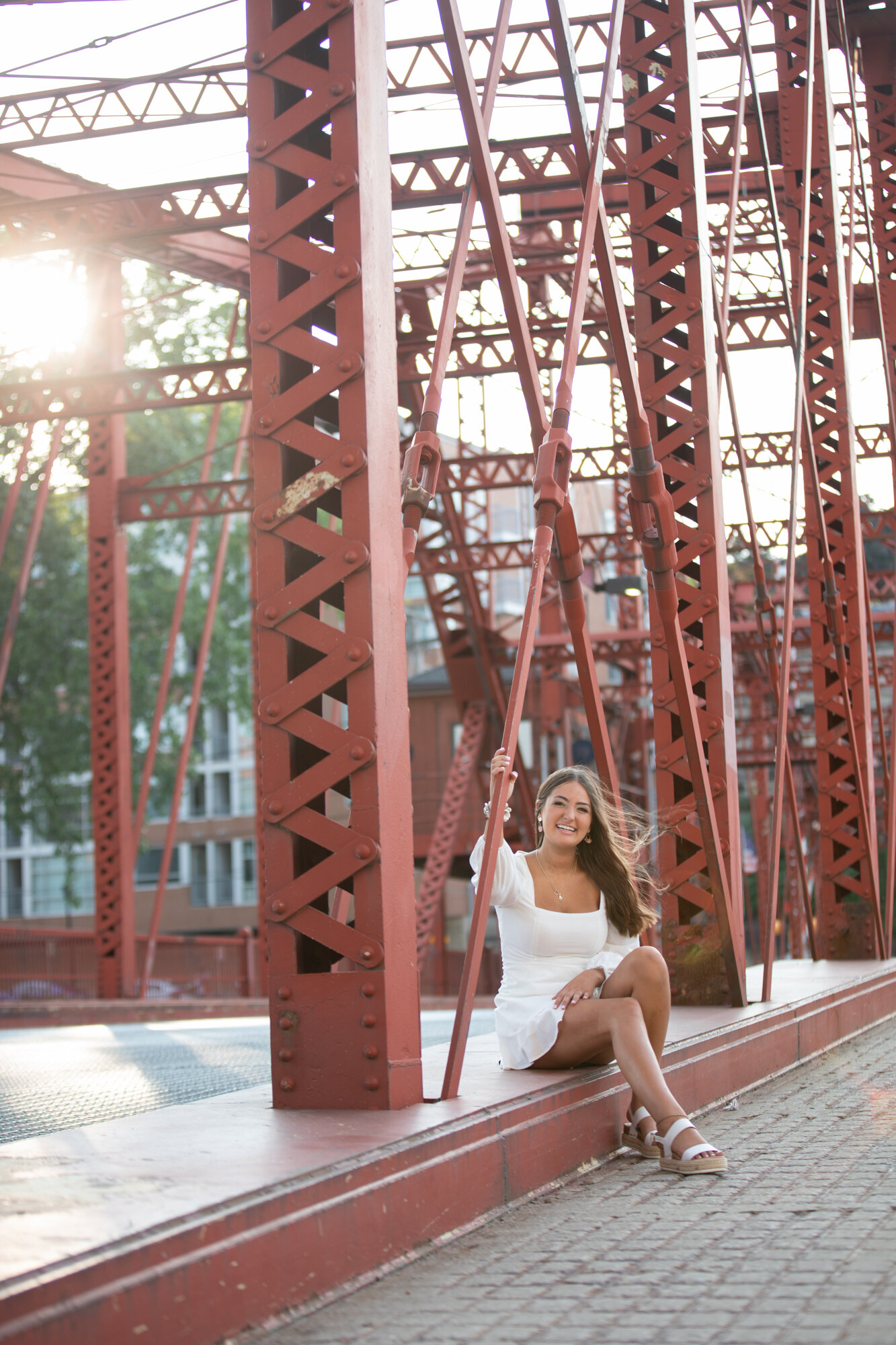 Cleveland West Bank Flats Red Bridge Senior Photos photography portrait Liza Sue Productions Best