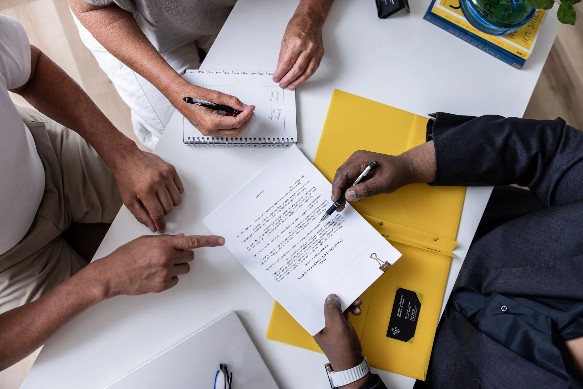  brand color palette photography Cleveland Ohio styled flat lay business materials cohesive branding 