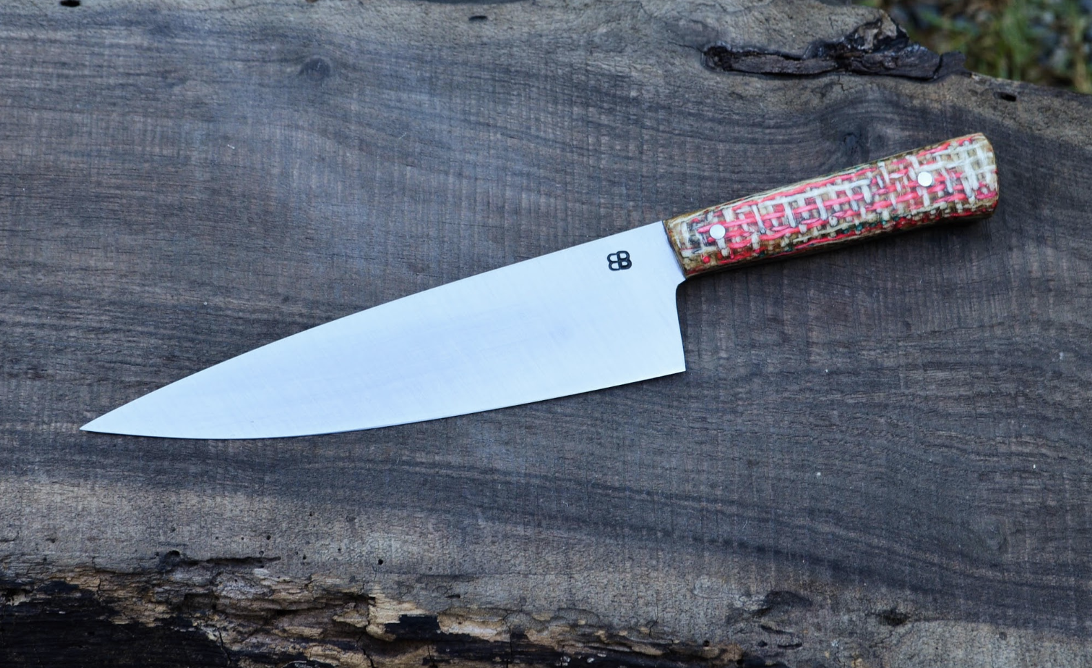 8" Western Chef with Coffeebag Laminate Handle