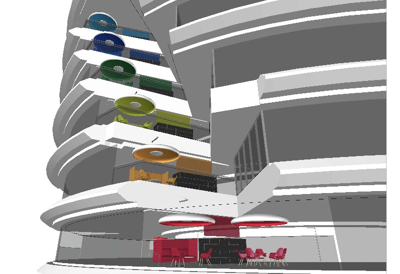 All levels - Balconies