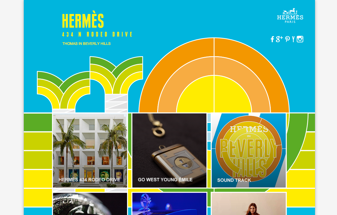 After the party, guests received a personal invitation to a microsite where they could retrieve the content collected by their token and share it with friends. These digital souvenirs made playful keepsakes from a night to remember with Hermès.
