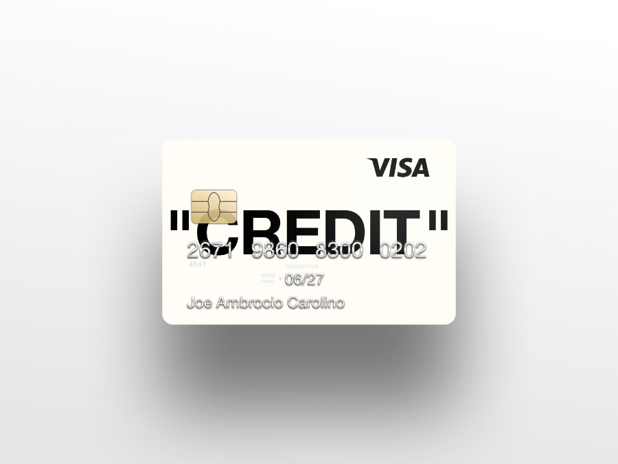 Titicacasøen Stige Forpustet خاصه شجاع قصة off white credit card design - vladimirpopovic.net
