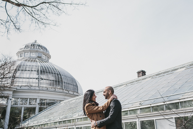 alternative winter engagement photo ideas