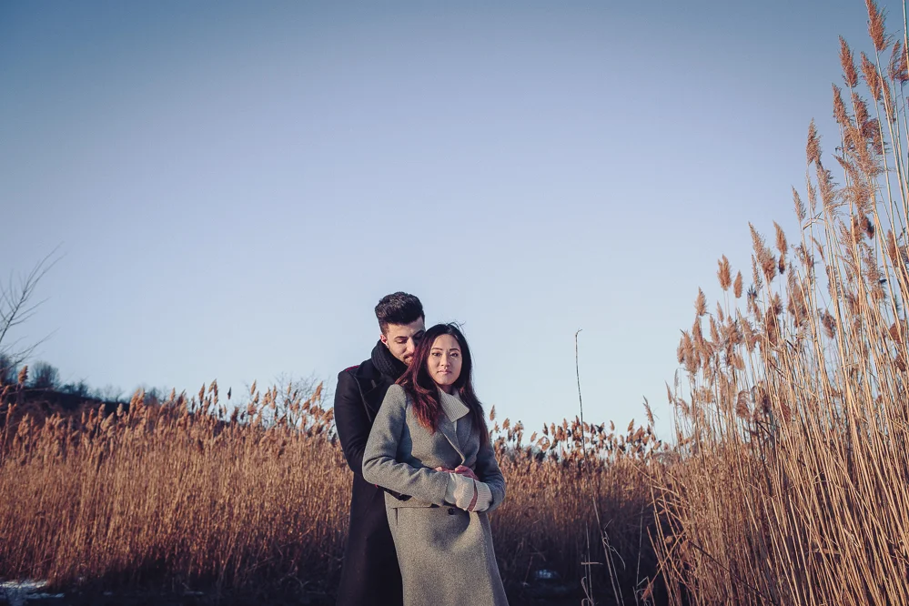 winter wedding photos