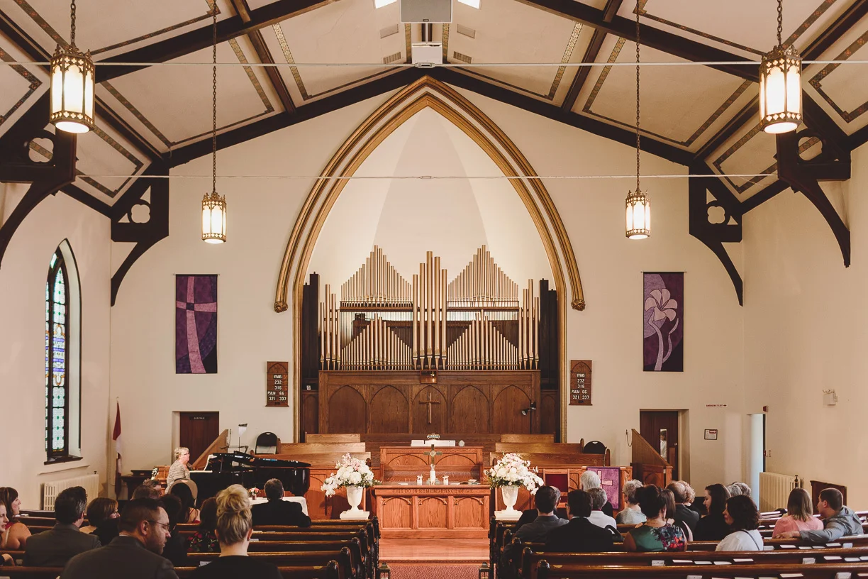 port perry united church wedding ceremony