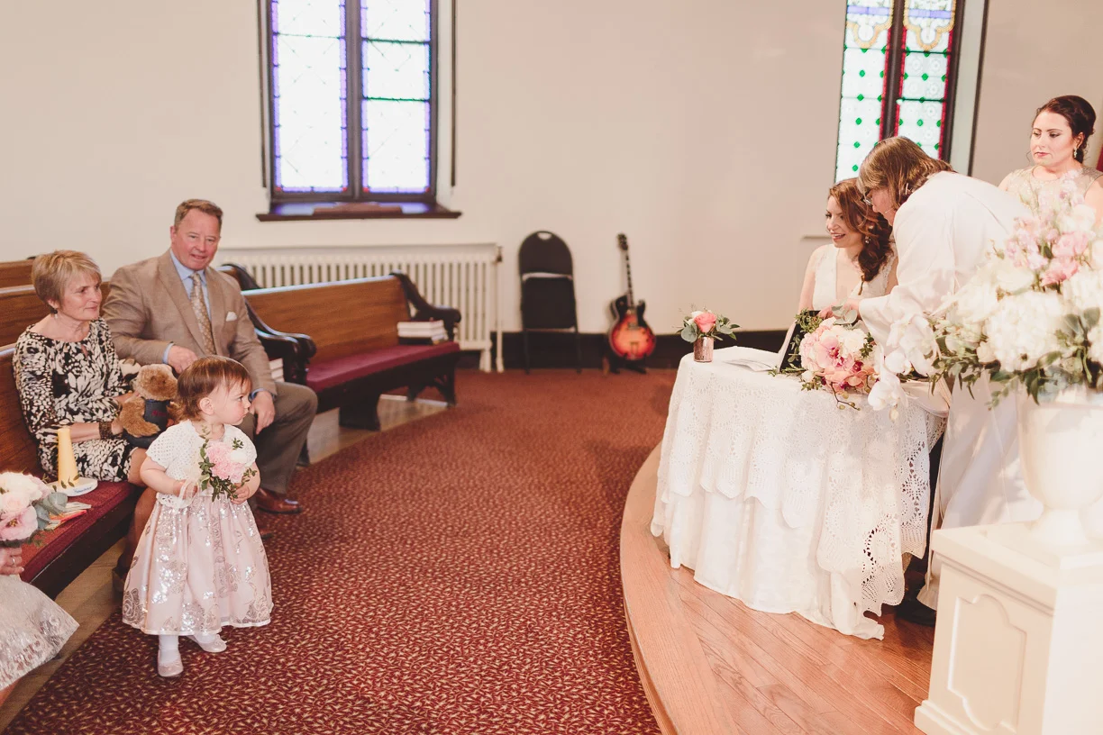 port perry united church wedding ceremony