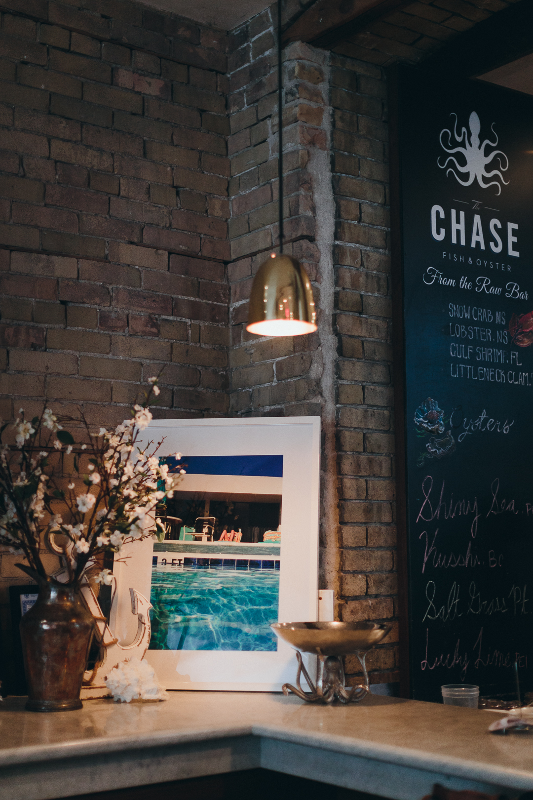 The chase fish and oyster restaurant wedding